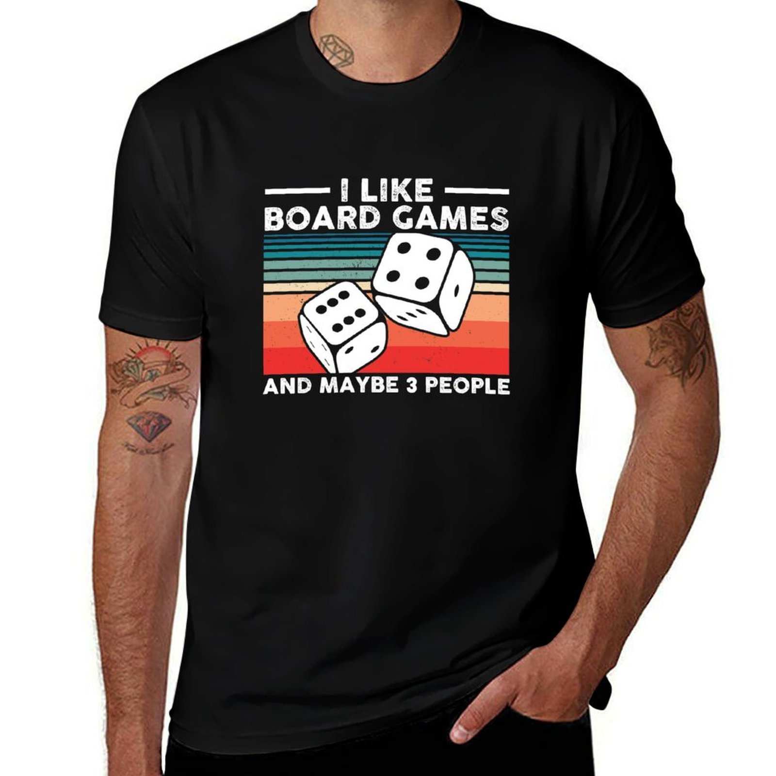 Board Game Quote - 저는 보드 게임을 좋아하고 아마 3명