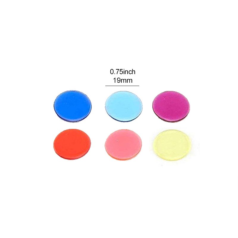 50/100/200pcs 19mm 플라스틱 칩 DIY  - Board Game Sequence 리뷰 및 가격