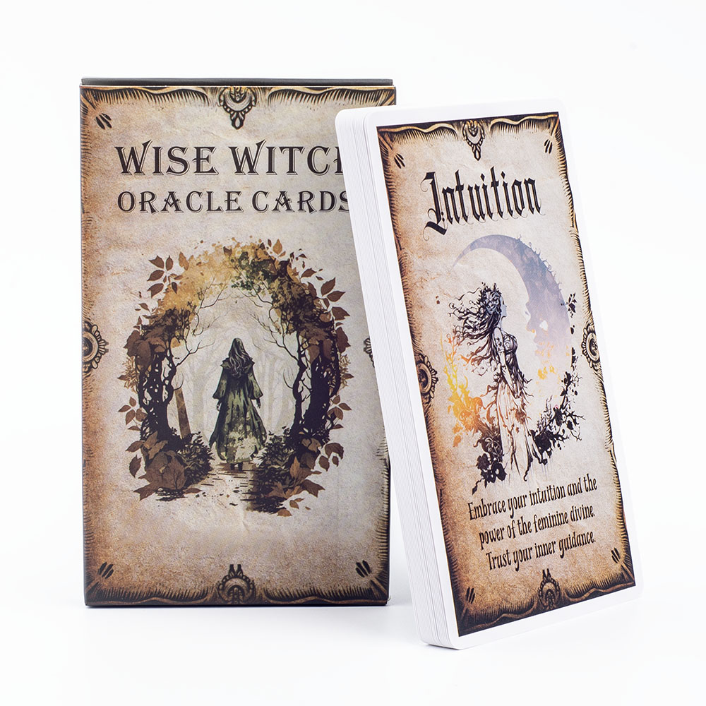 현명한 마녀 오라클 카드 20Pcs 영어 버전 운명 운 - Board Game Quantum 리뷰 및 가격