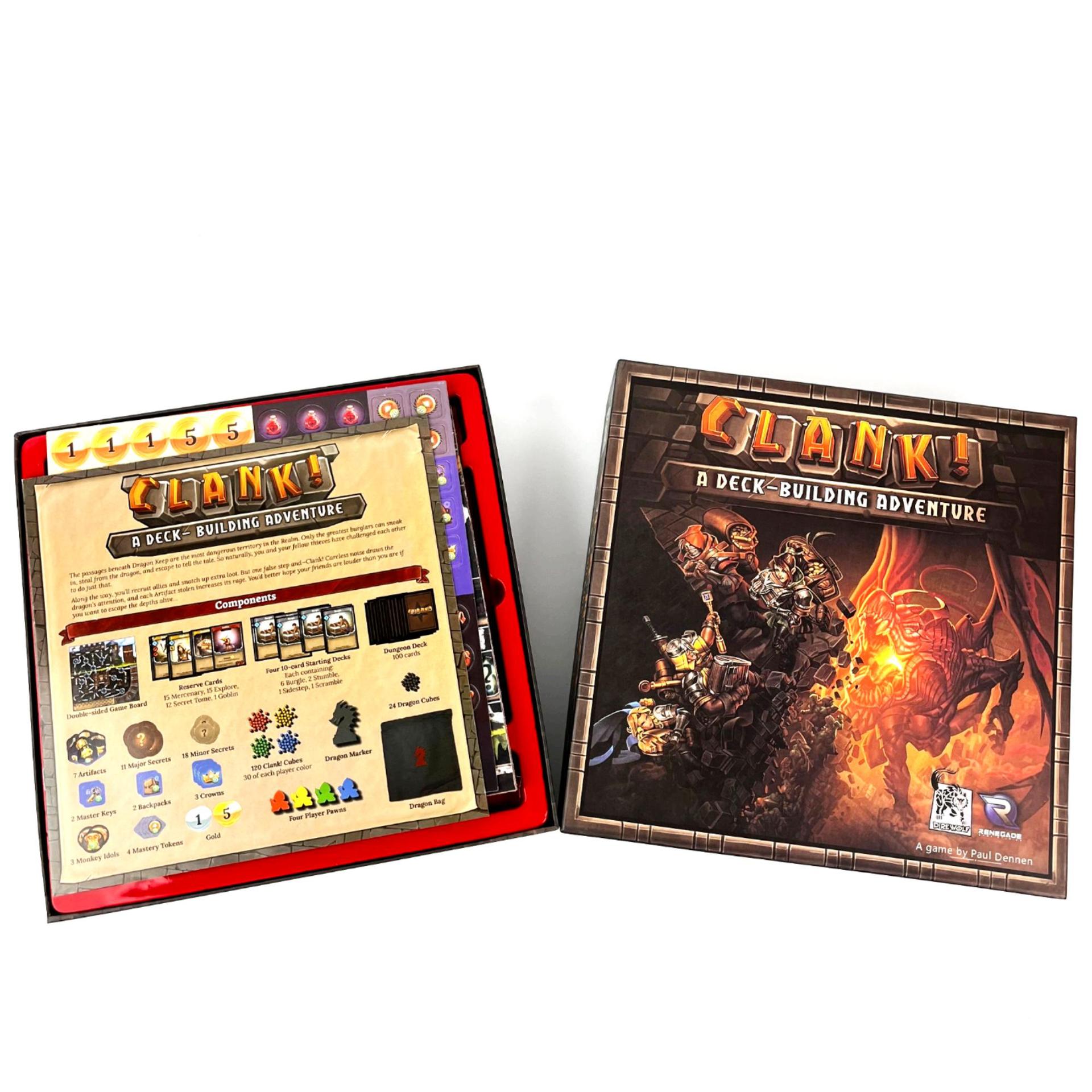 레니게이드 게임 스튜디오즈 클랭크! 덱 빌딩 어드벤처  - Board Game Heat 리뷰 및 가격