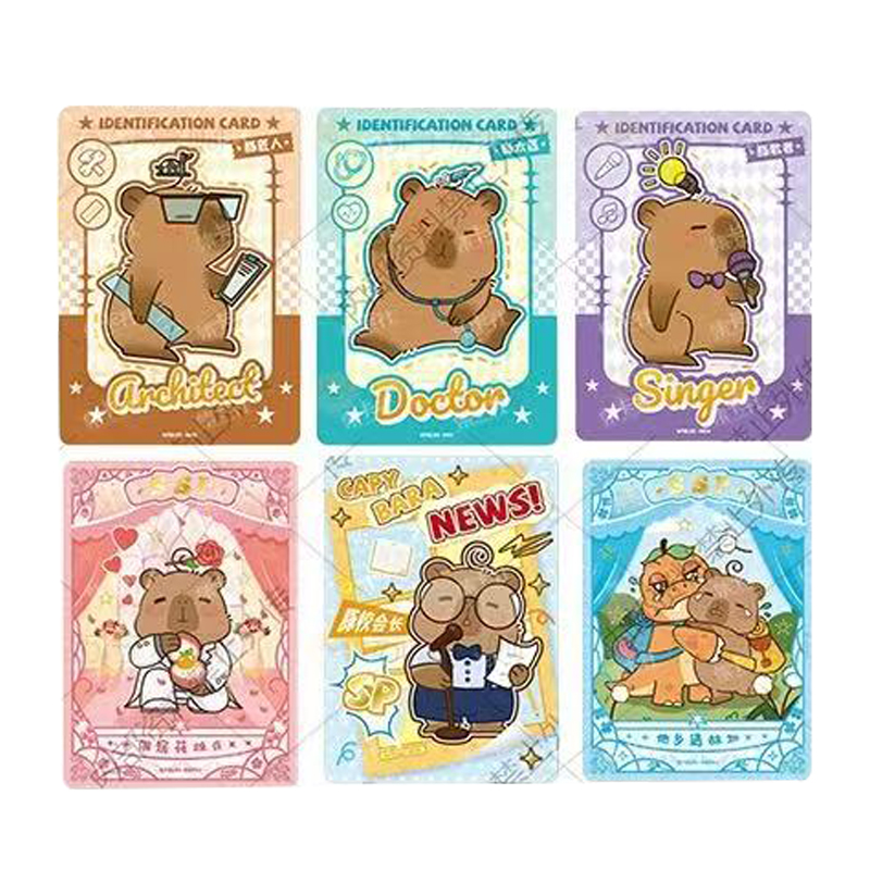 2025 Capybara Card Fun CCG 애니메 - Board Game Box 리뷰 및 가격
