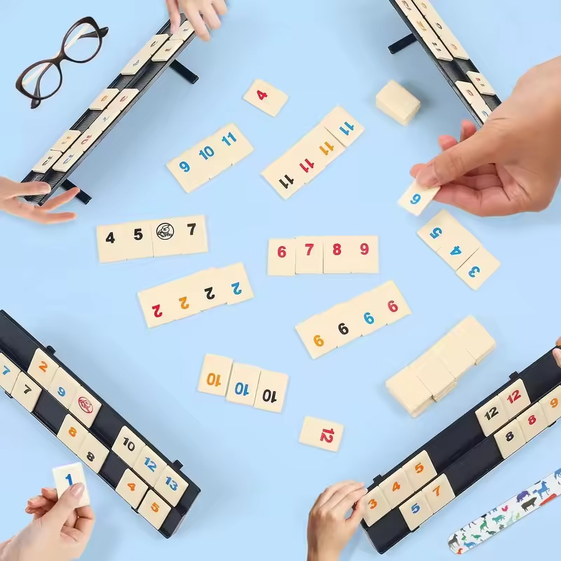 인터랙티브 숫자 타일 보드 게임 세트 106개 타일 4 - Board Game Sequence 리뷰 및 가격