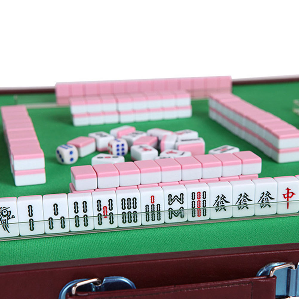 휴대용 여행 미니 마작 세트 여행용 마작 세트 보관 상 - Board Game Box 리뷰 및 가격