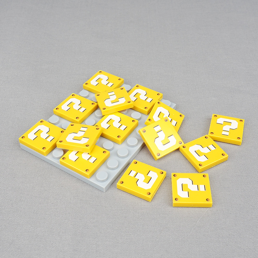 MOC 10PCS 물음표 3068 2X2 패턴 빌딩 블 - Board Game Quote 리뷰 및 가격