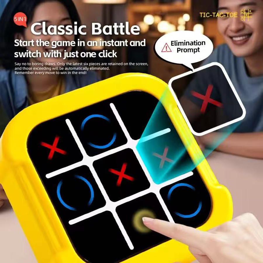 1개 - 틱택토 보드 다기능 전자 게임 몬테소리 퍼즐  - Board Game Land 리뷰 및 가격