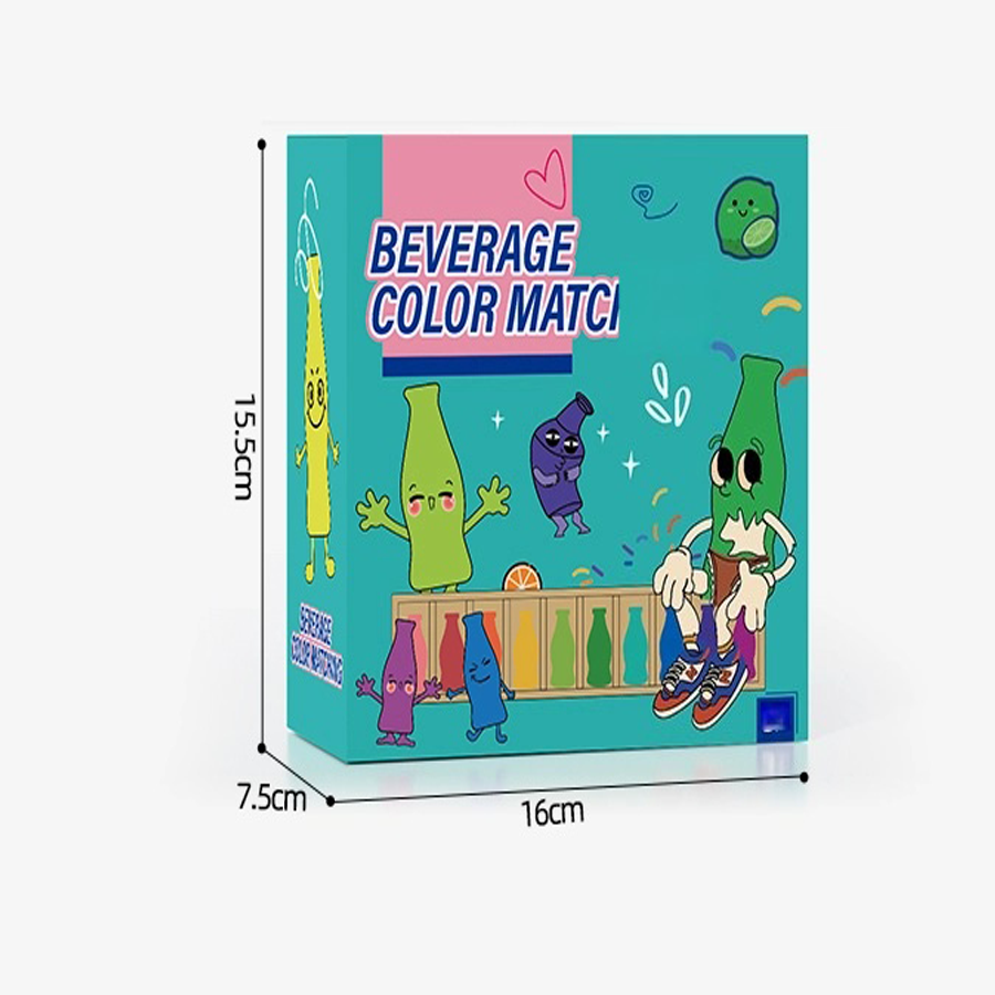 색깔이 어울리는 인기 어린이 재미있는 음료, 유아 추측 - Board Game Nations 리뷰 및 가격