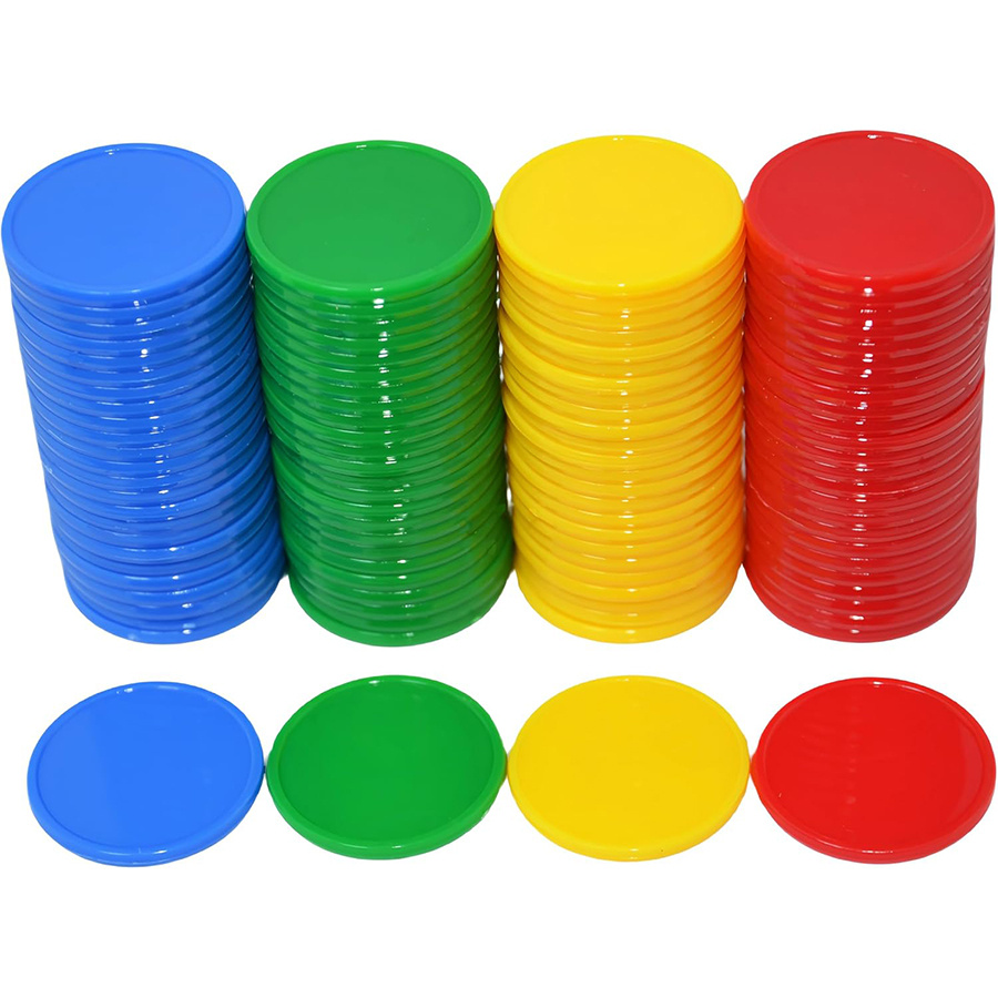 100개 칩 & 10개 주사위 세트 - 19mm 불투명 - Board Game Sequence 리뷰 및 가격