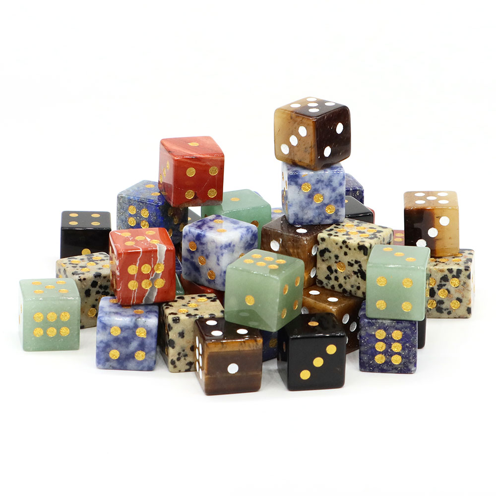 15mm 천연석 6면 디지털 주사위 힐링 크리스탈 자수 - Board Game Digital 리뷰 및 가격