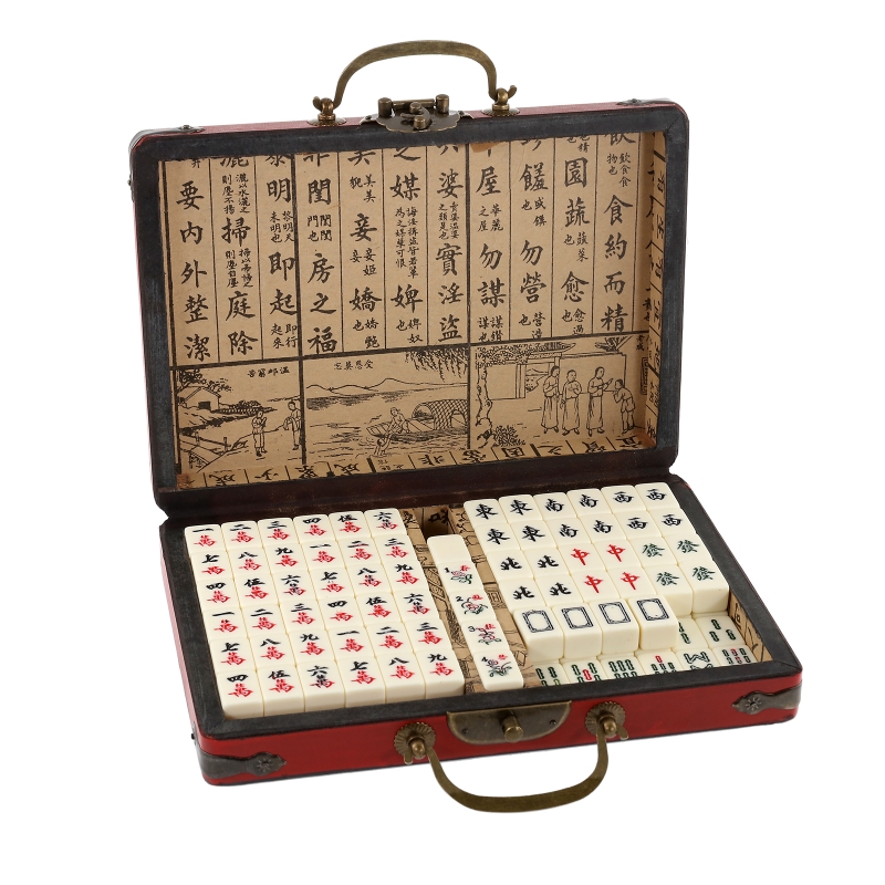 마작 144 타일 중국식 번호가 매겨진 마작 세트, 빈 - Board Game Vantage 리뷰 및 가격